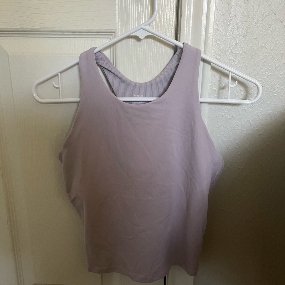 Girls Athleta Tank Top with built in bra.